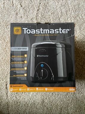 Toastmaster Black 1-Liter Deep Fryer